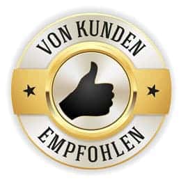 Unsere Kunden empfehlen unseren Sanitär- und Klempner-Notdienst in Hamburg – Vertrauen Sie auf unser Siegel für Qualität und Zuverlässigkeit.