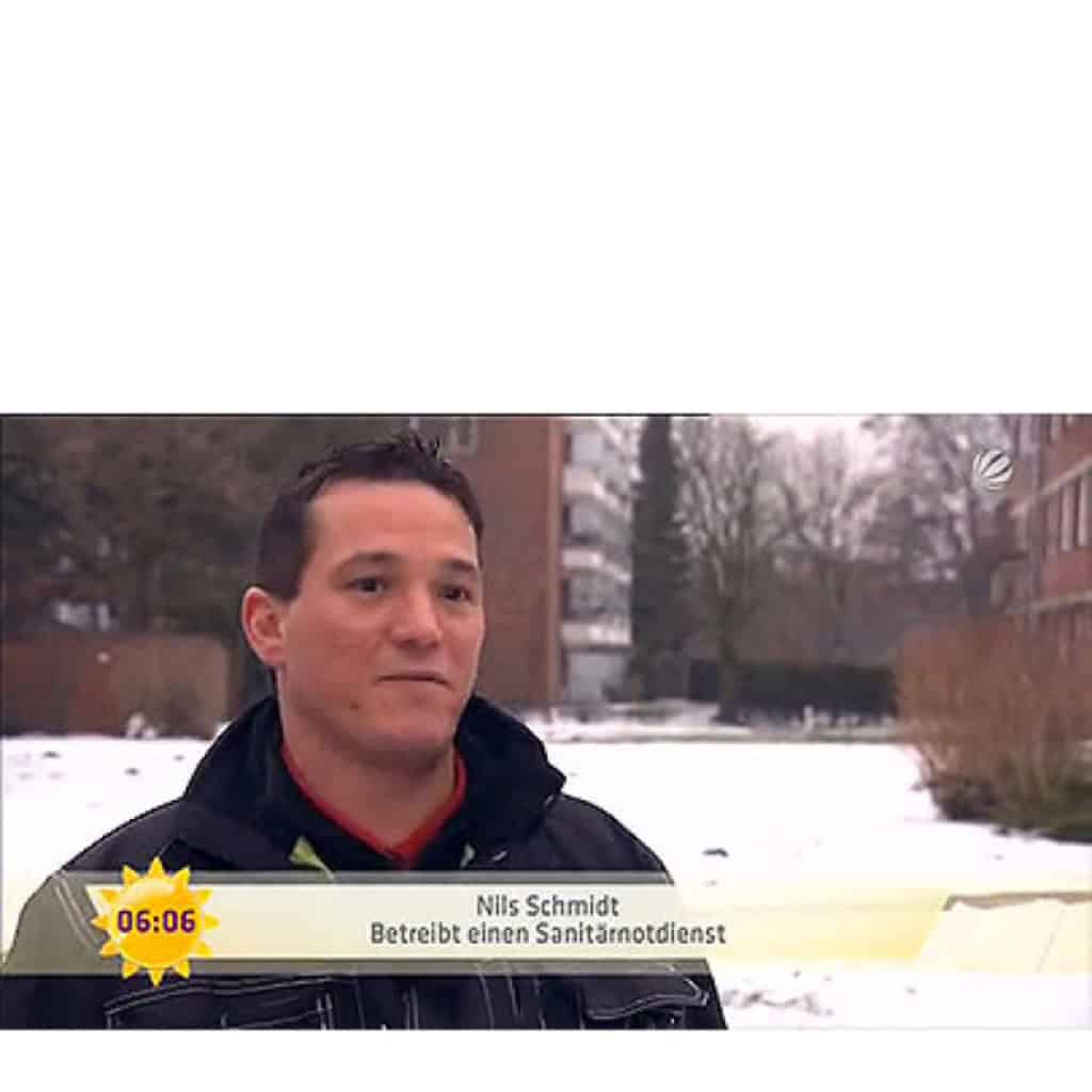 Sanitär Notdienst Hamburg. Der Chef