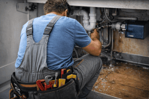 Sanitär Notdienst in Hamburg bei Reparatur eines undichten Abflussrohrs