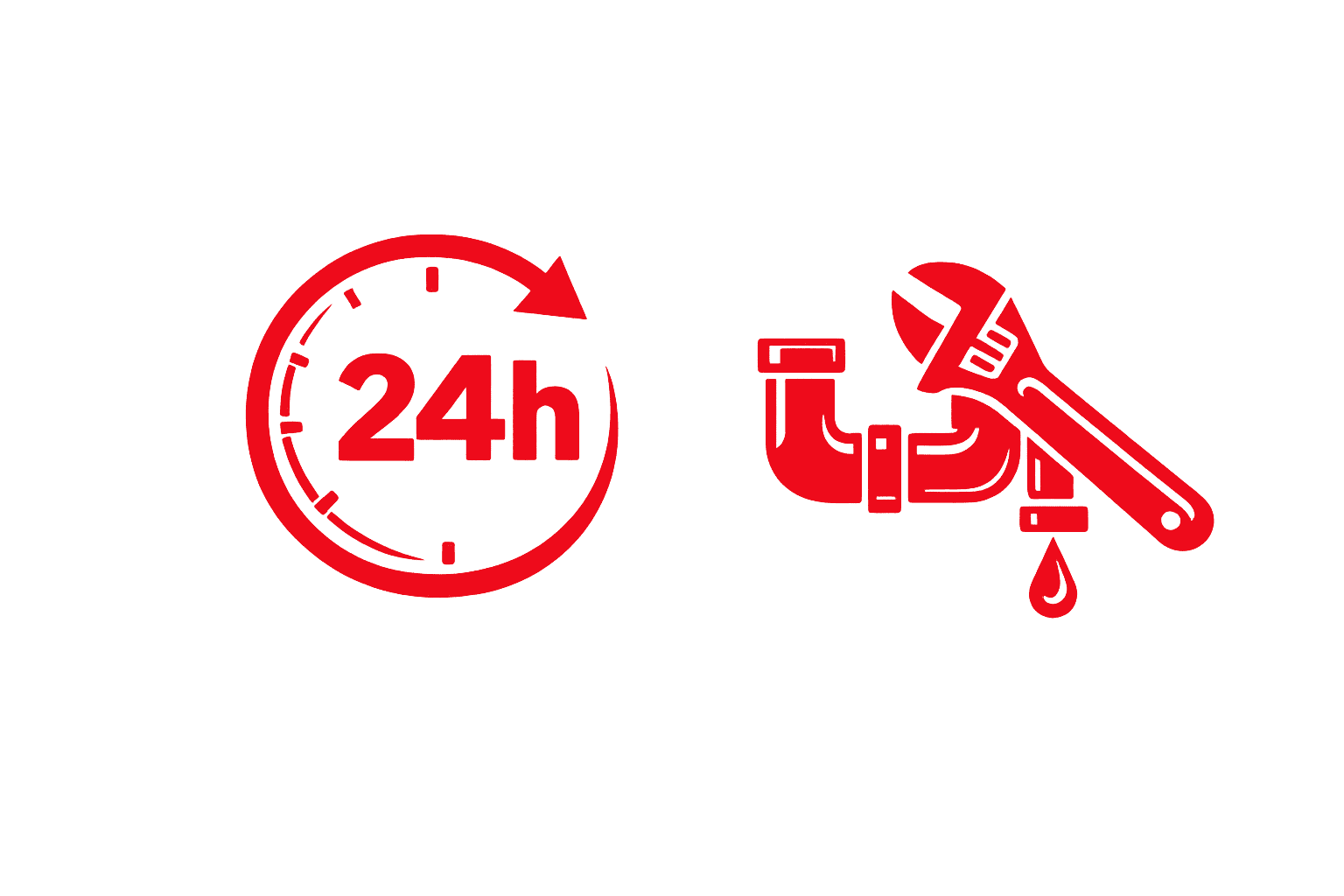 Icon Rohrbruch Reparatur Wasserleitung