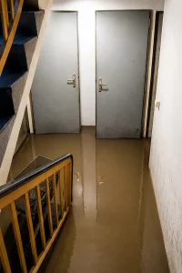Akuter Wasserschaden im Keller